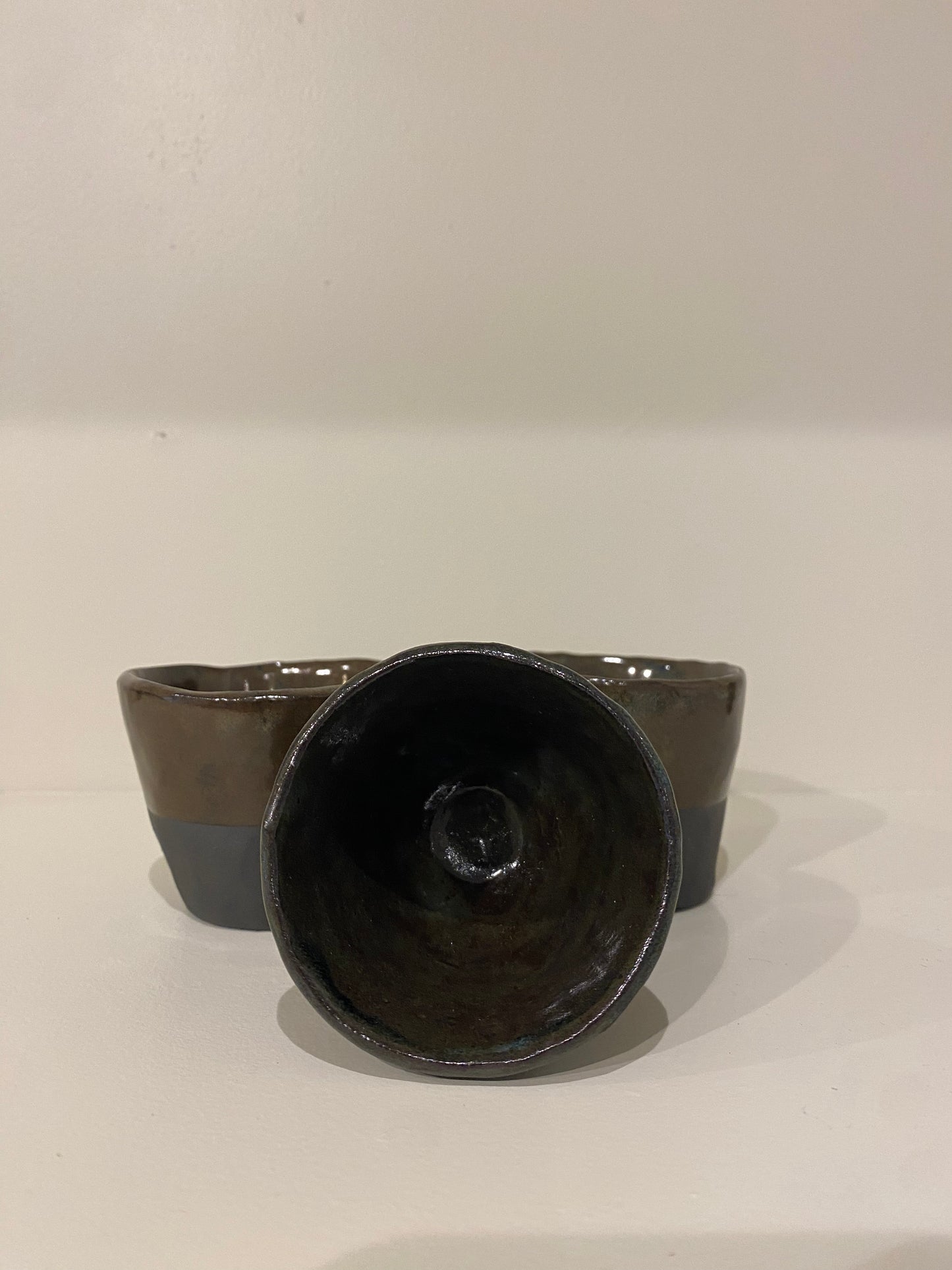Coffee cup in brown colour